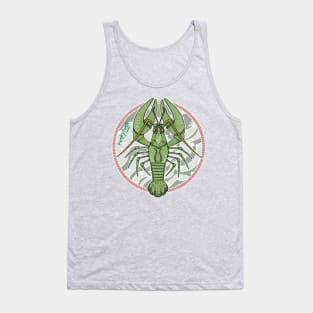 Big Sandy Crayfish Crawdad by Ronkytonk Tank Top